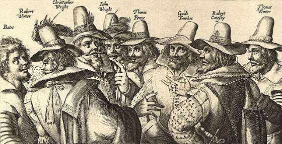 Guy Fawkes und Verschwörer