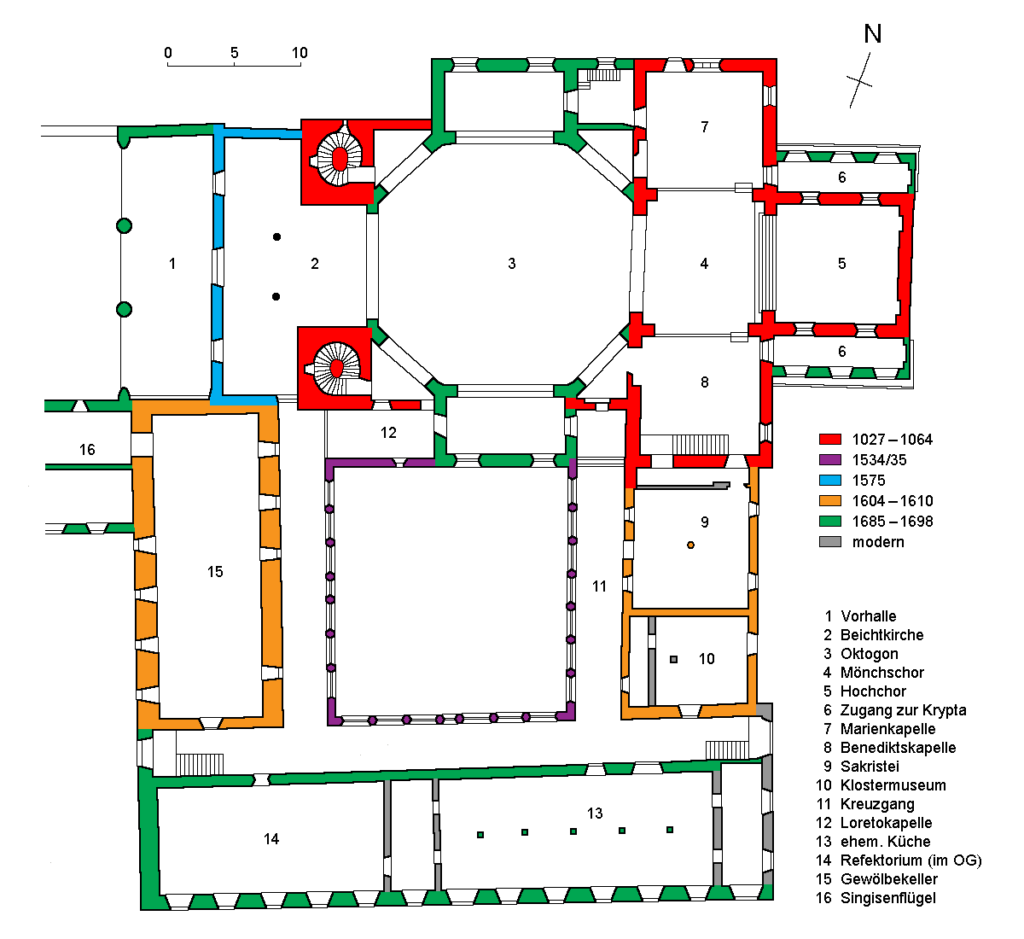 Grundriss Kloster Muri